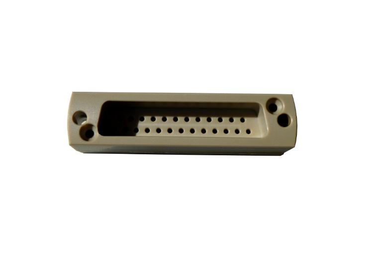 Allectra | SUB-D 25-WAY UHV PEEK CONNECTOR, MALE, FITS FEMALE SOCKET